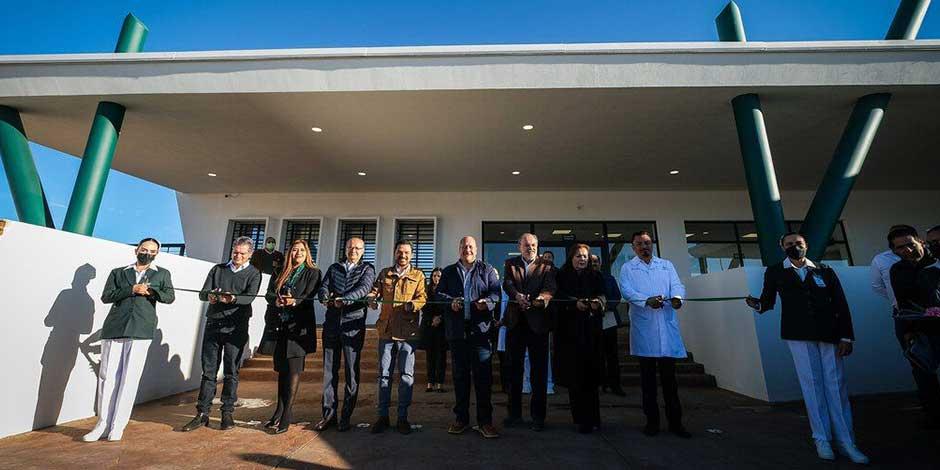 Enrique Alfaro y Zoé Robledo inauguran en Arandas el primer hospital del IMSS de México de acceso universal y para derechohabientes