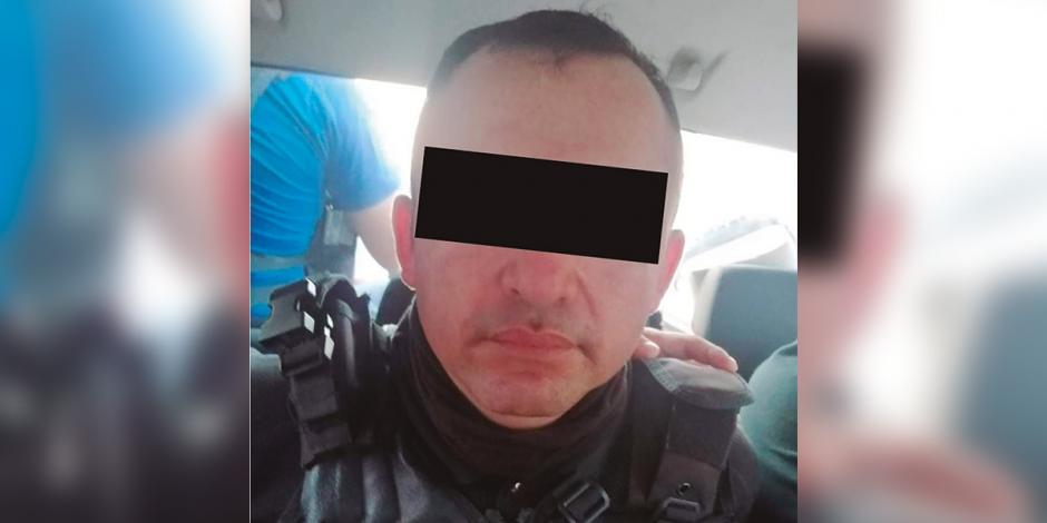 El jefe de la Policía de Cacahoatán, en imagen difundida por la Fiscalía de Chiapas, ayer.