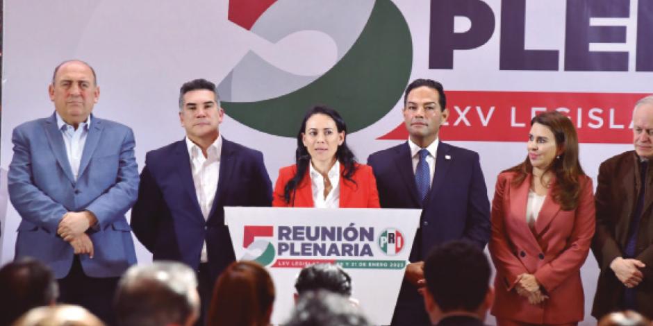 La Quinta Reunión Plenaria de la bancada priísta en la Cámara de Diputados Federal se llevó a cabo ayer en Ocoyoacac en el Estado de México.