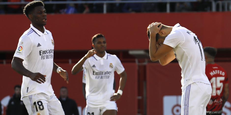 Real Madrid cayó por la mínima diferencia a manos del Mallorca en duelo de la Jornada 20 de LaLiga.