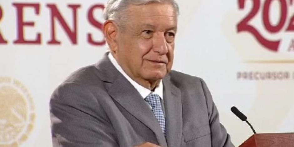 El Presidente López Obrador ofrece conferencia este 24 de febrero del 2023, desde Palacio Nacional, en la Ciudad de México.