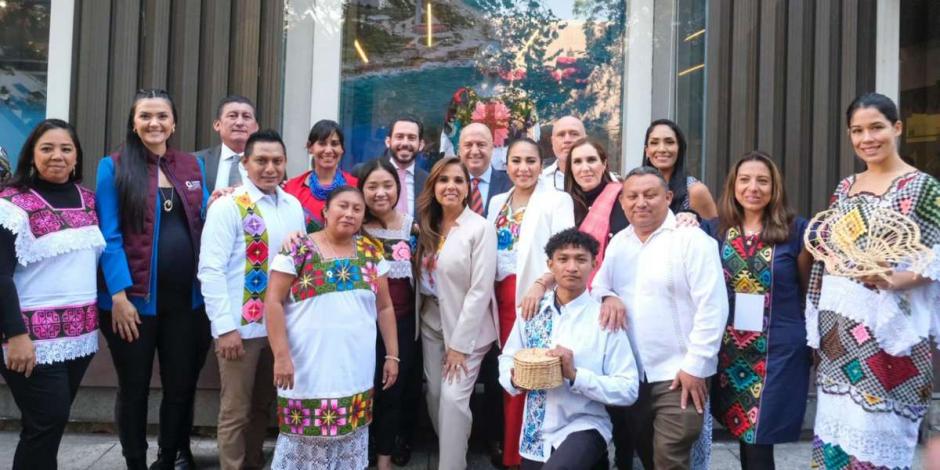 Quintana Roo expone su riqueza cultural, artesanal y gastronómica en Punto México.