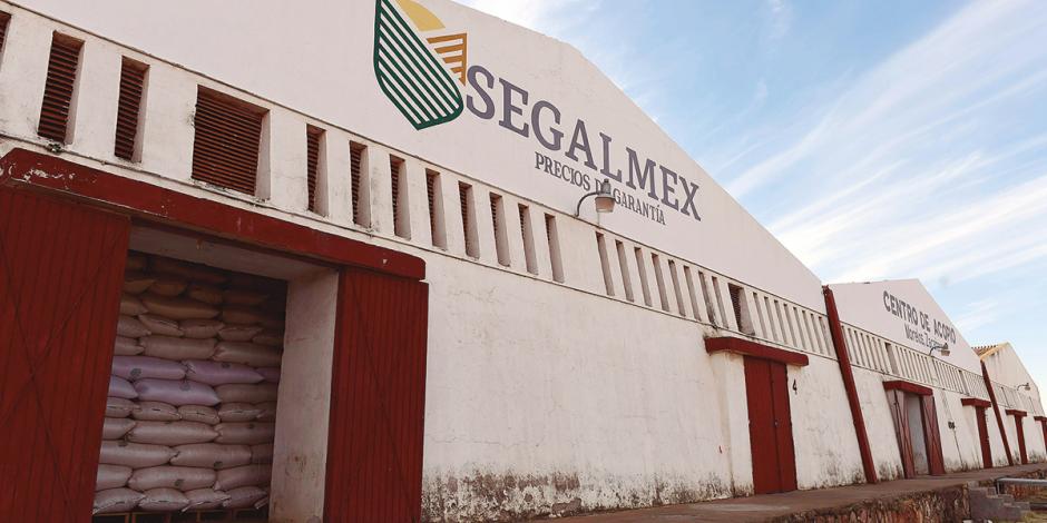 Centro de acopio de Segalmex en Zacatecas, en imagen de archivo.