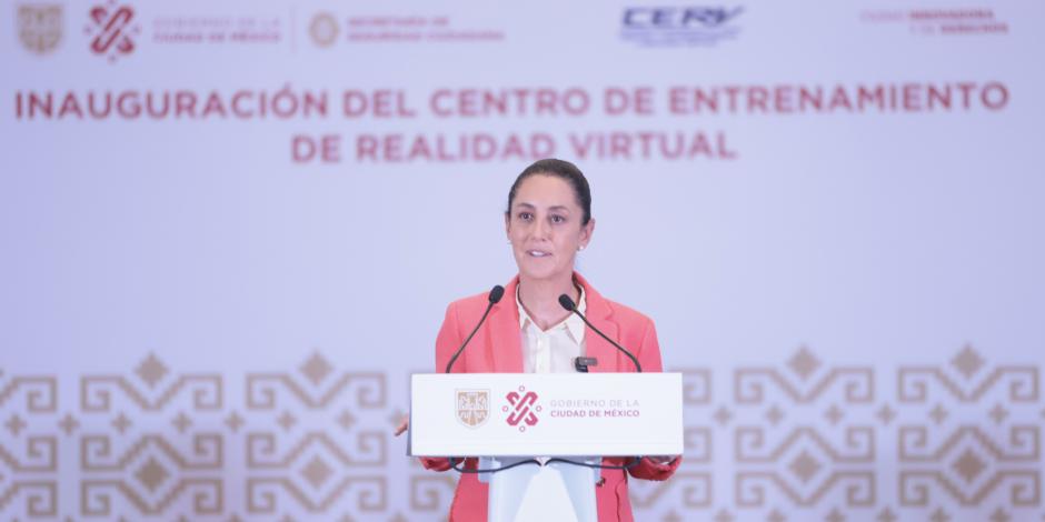 La Jefa de Gobierno, Claudia Sheinbaum Pardo