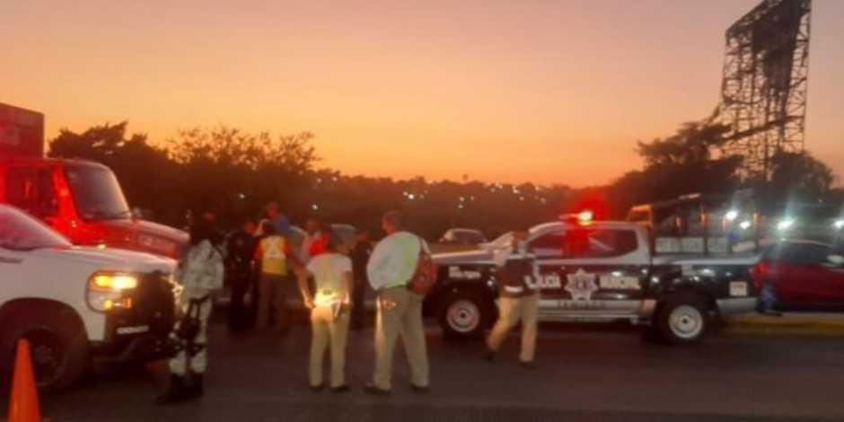 Matan a chofer de camión en la autopista Cuernavaca-Acapulco.