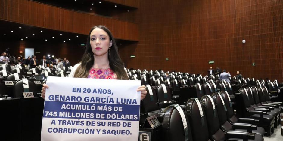 Julieta Ramírez, Diputada Federal, señaló las afectaciones de la "Guerra contra el narcotráfico".