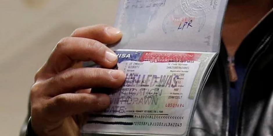 La visa es un documento oficial necesario para viajar a EU.