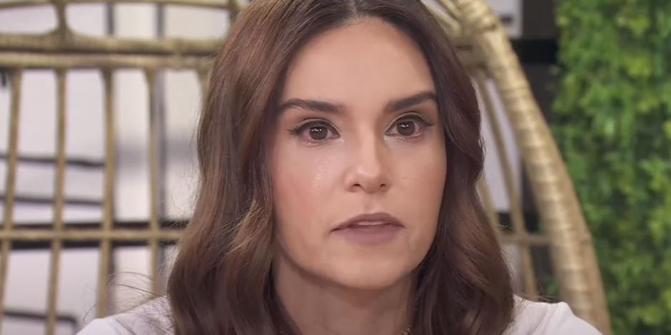 Tania Rincón llora al hablar de su separación con Daniel Pérez