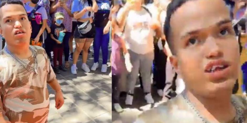 Mánager de Medio Metro le grita y fans del bailarín acusan explotación