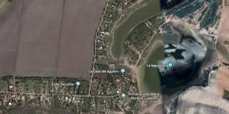 Los cuatro estadounidenses secuestrados fueron encontrados en una zona conocida como la Lagunona, en el ejido de Tecolote, Matamoros