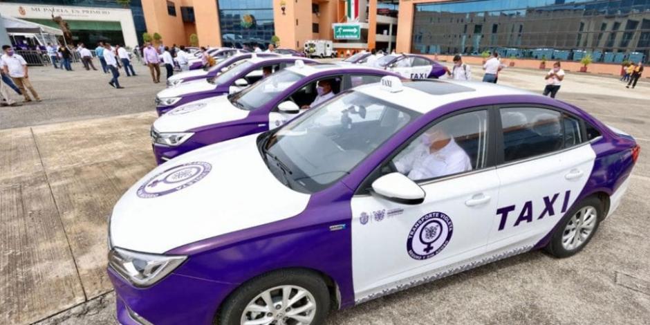 Transporte violeta es solo para mujeres y los operadores están capacitados.