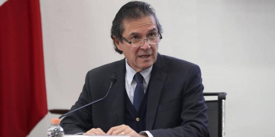 Edmundo Jacobo Molina, secretario Ejecutivo del INE.