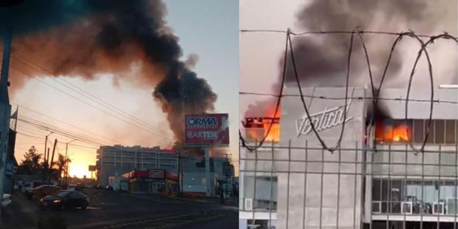 Reportan incendio en dos bares de Michoacán; ya fueron controlados (VIDEO)
