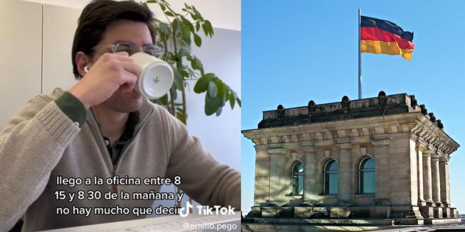 Tiktoker mexicano cuenta sus aventuras en Alemania.