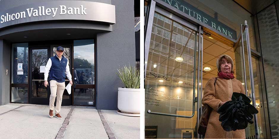 Silicon Valley Bank y Signature Bank quebraron, enturbiando el sistema bancario de los Estados Unidos