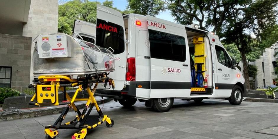 Las ambulancias operarán en las 16 alcaldías de la CDMX