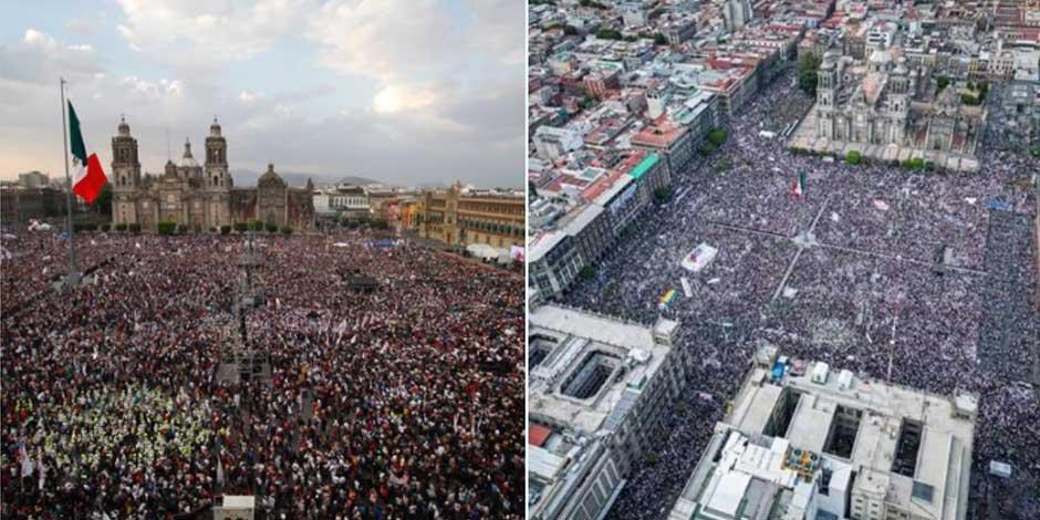 Estima SSC asistencia de 500 mil personas a concentración de este sábado en el Zócalo