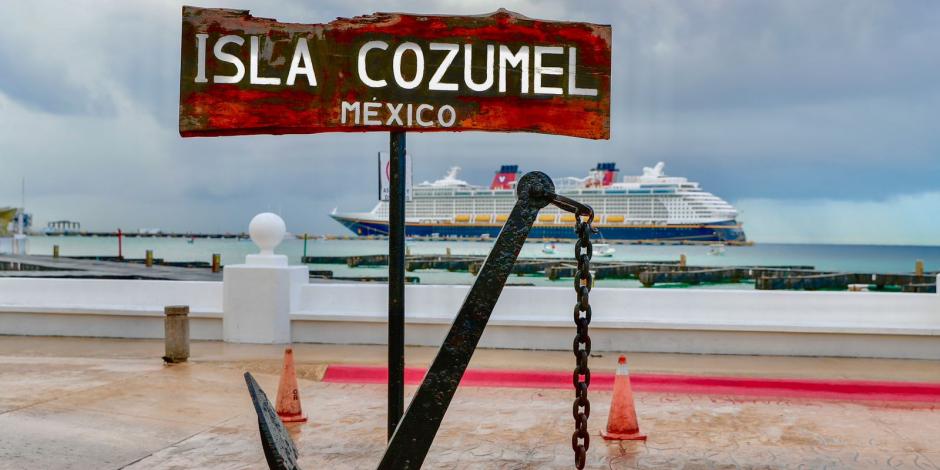 Se estima que lleguen a Cozumel mil 154 arribos con más de 3 millones de pasajeros este 2023.
