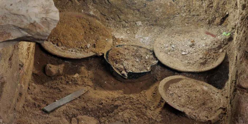 Hallan una cámara funeraria en la Zona Arqueológica de Palenque.