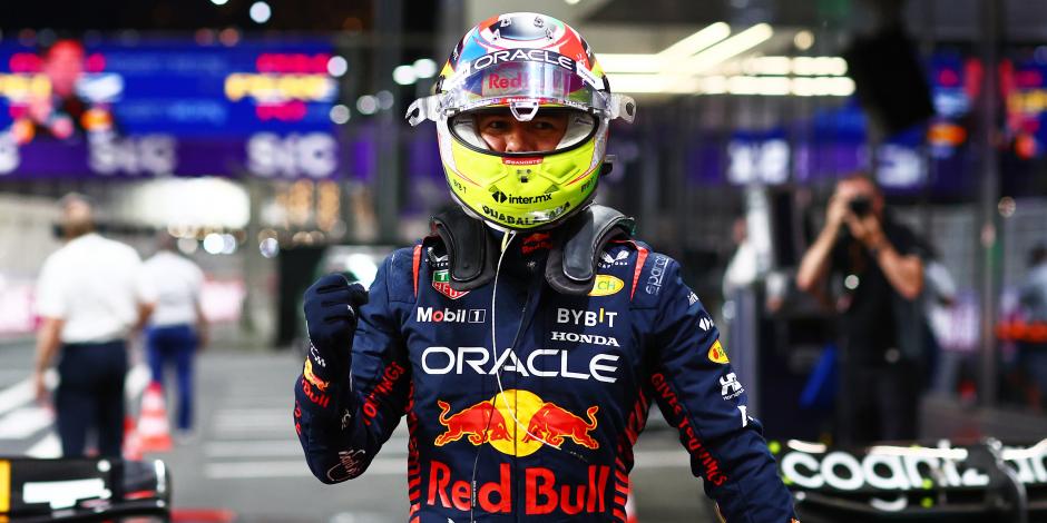 El mexicano Checo Pérez es piloto de Red Bull Racing