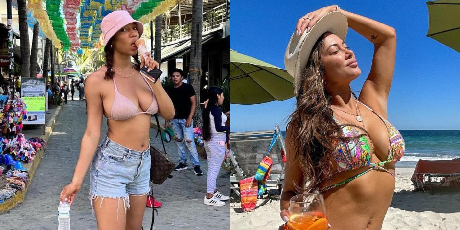 Las hermosas chicas del ring de  la UFC visitaron las playas de México y paralizaron a los aficionados del deporte con sus fotos.