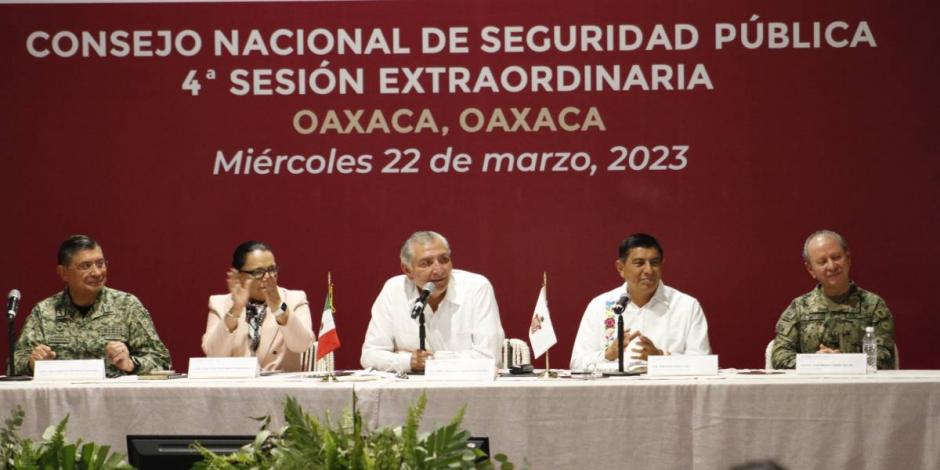 Reitera Salomón Jara compromiso por la seguridad de los pueblos de Oaxaca.
