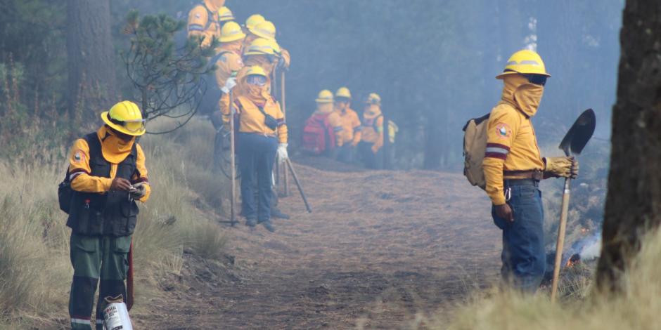 En días pasados, la Secretaría del Medio Ambiente brindó capacitación a personal especializado en combate a incendios forestales.