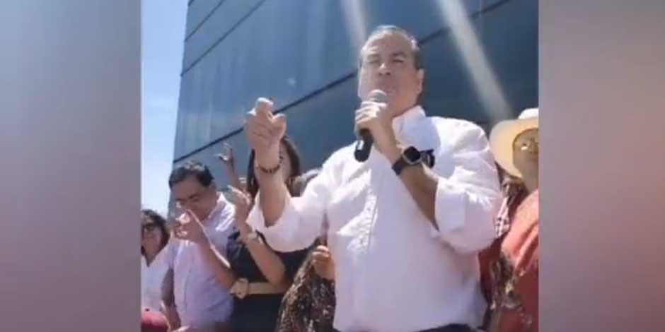 Ricardo Mejía se registra como candidato del PT por la gubernatura de Coahuila