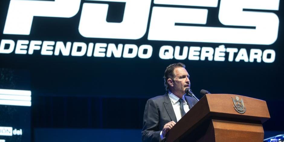 El gobernador de Querétaro, Mauricio Kuri.
