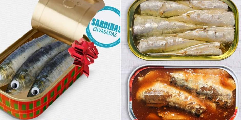 Hay marcas de sardinas envasadas que no cumplen con la cantidad de producto que indican sus etiquetas.