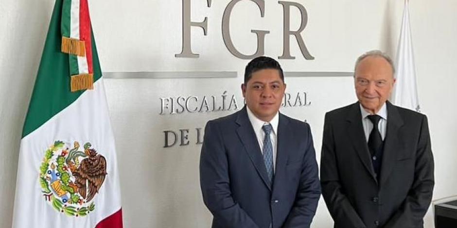 Ricardo Gallardo y Alejandro Gertz Manero.