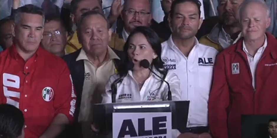 Alejandra del Moral: El 4 de junio en el Edomex se detendrá la destrucción del país