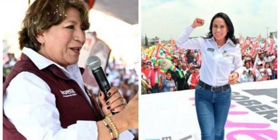 Habrá dos encuentros de debate entre Alejandra del Moral y Delfina Gómez, candidatas al gobierno del estado de México.