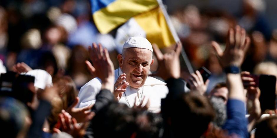 Papa Francisco se pronunció una vez más sobre el conflicto en Ucrania.
