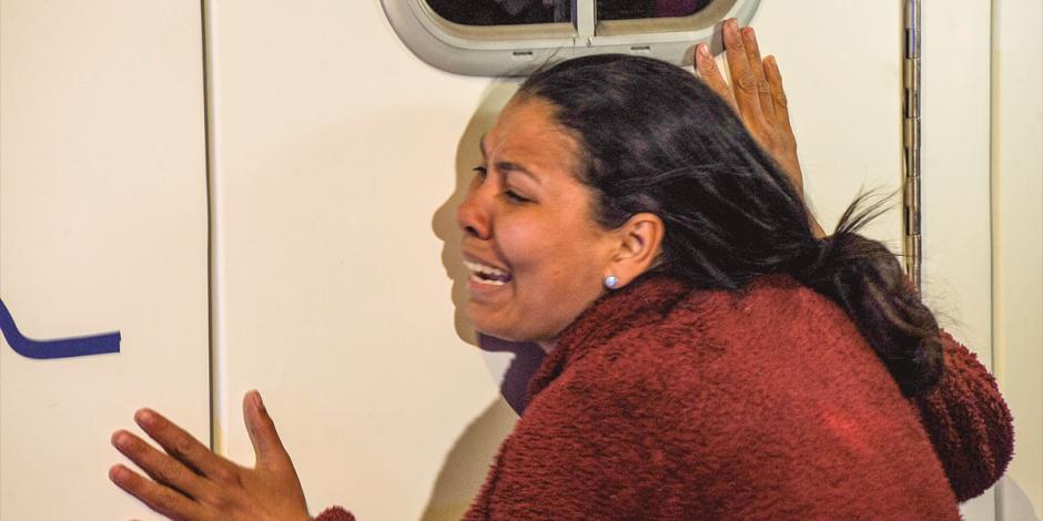 Viangly, esposa de Eduardo de Jesús, el pasado 27 de marzo en Ciudad Juárez.
