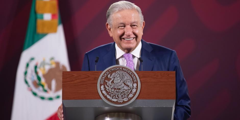 El Presidente Andrés Manuel López Obrador ofreció conferencia este 23 de junio del 2023, desde Chiapas.