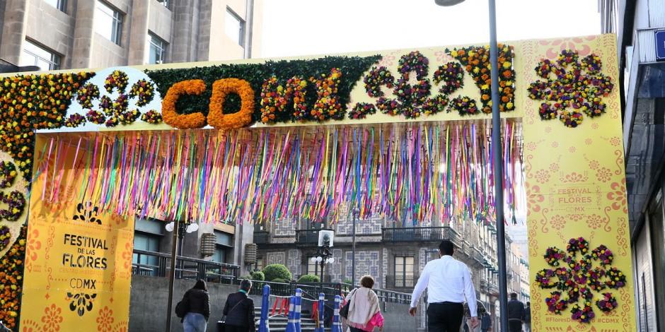 Festival de las Flores del Centro Histórico tendrá batucada, que partirá a las 11:00 de la mañana en la calle de Madero