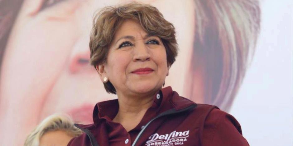 Delfina Gómez modifica agenda para acudir a debate frente a Alejandra Del Moral.