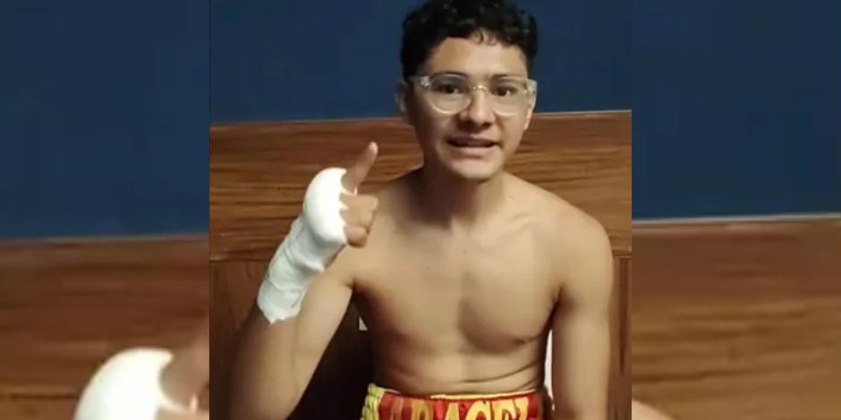Luis González Ochoa, hijo del boxeador “La Cobrita” González.