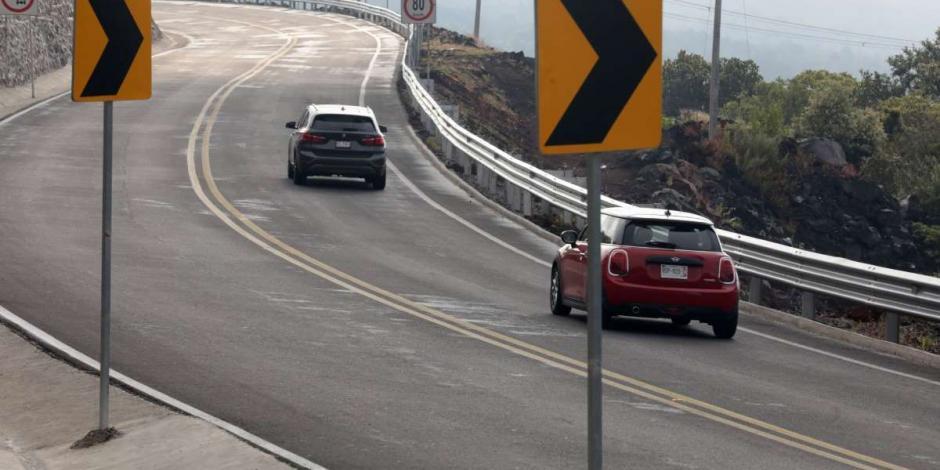 Autoridades recomiendan no detenerse en la carretera federal México-Cuernavaca ante registro de hechos delictivos