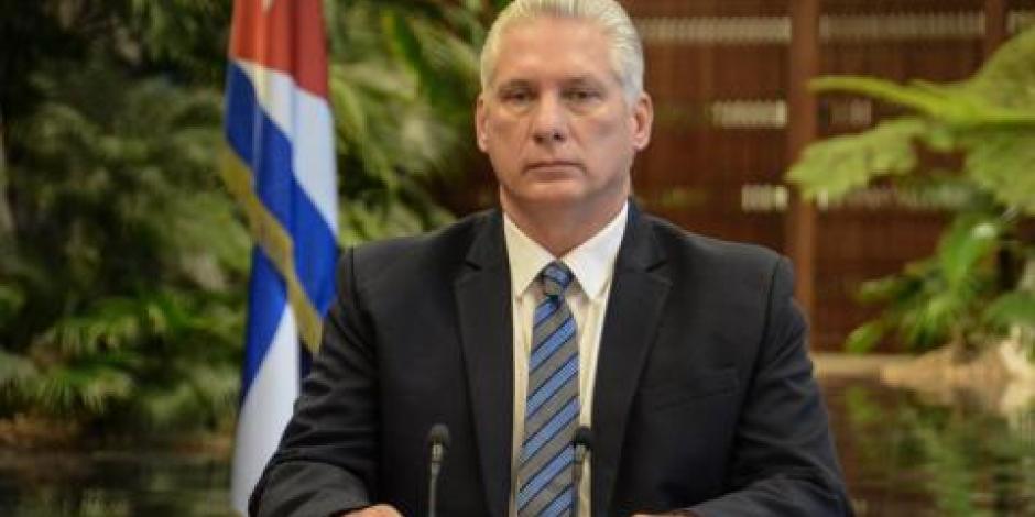El presidente de Cuba, Miguel Díaz-Canel fue reelegido por cinco años más en su cargo este miércoles por el Parlamento cubano