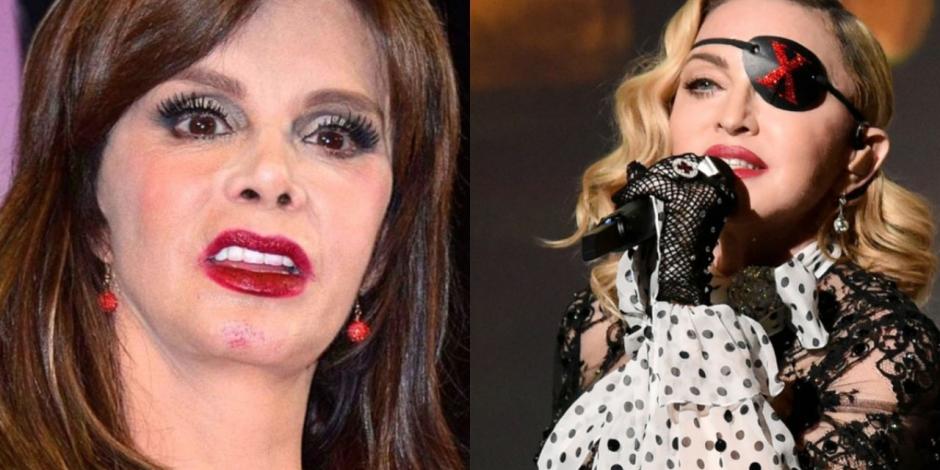 Lucía Méndez desprecia a Madonna y no verá cuando venga México: "capaz que se enoja"