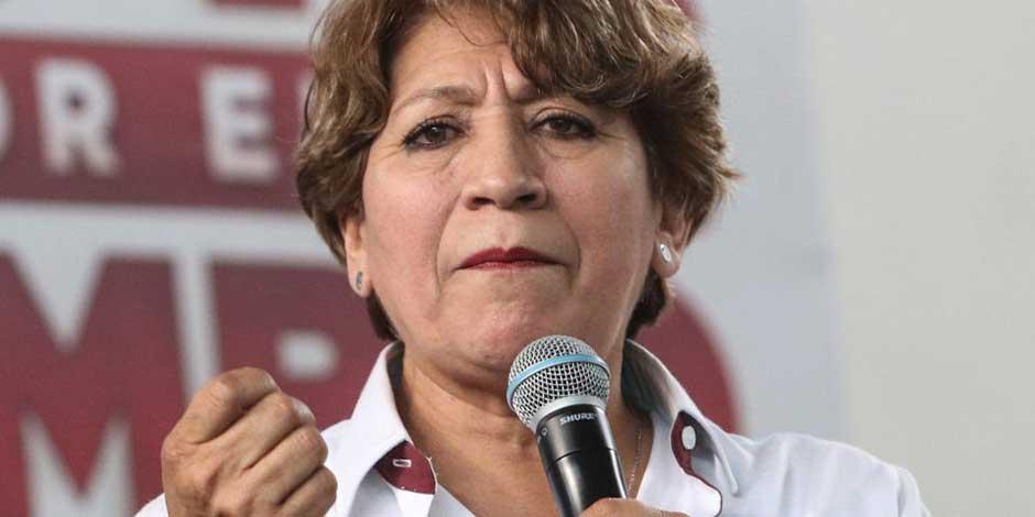 Delfina Gómez ratifica propuestas de seguridad y protección a las mujeres