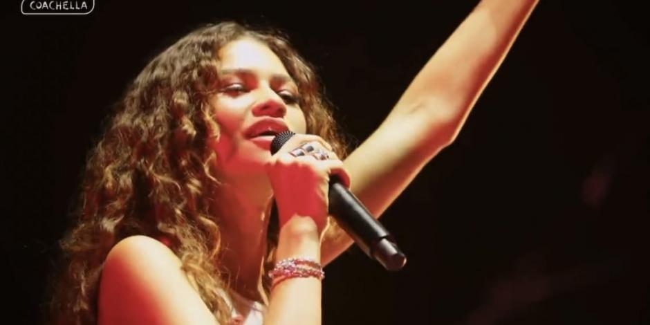 Zendaya sorprende en Coachella 2023 al cantar 'All for Us', de Euphoria