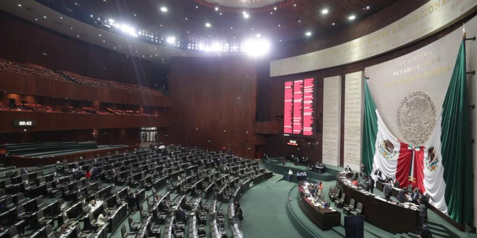 Cámara de Diputados avaló con 296 votos a favor en lo general y lo particular una tercera iniciativa enviada por el Presidente de la República.