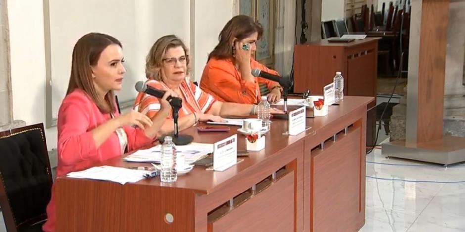 Clara Luz Flores, Secretaria Ejecutiva SESNSP, destacó la decisión de elevar la atención de prevención de la violencia contra la mujer como un Programa de Prioridad.