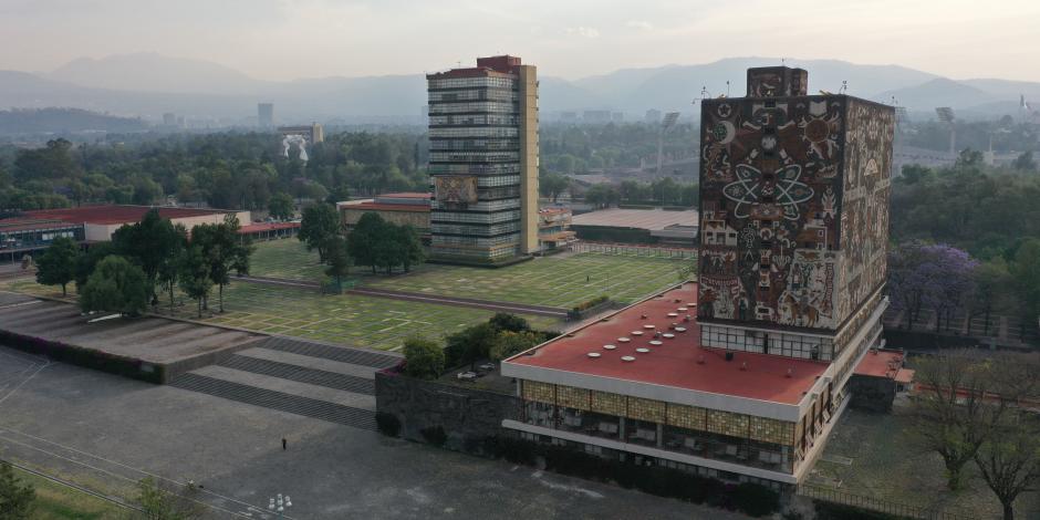 La Facultad de Filosofía y Letras de la UNAM, en una foto de archivo.