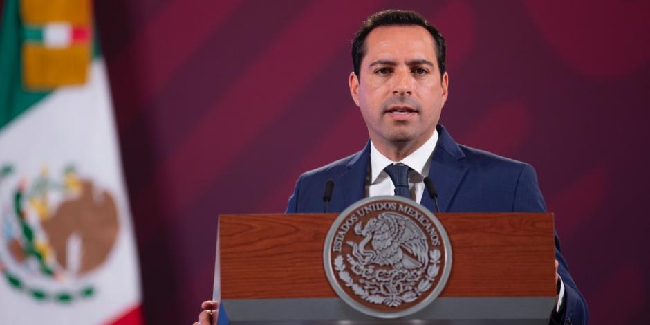 Mauricio Vila Dosal, Gobernador que Yucatán, destacó que la Infraestructura desarrollada al sureste del país ha permitido la llegada de empresas.