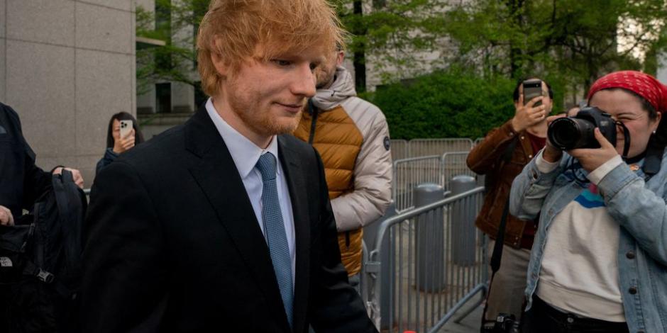 Ed Sheeran amenaza con dejar la música si pierde juicio por plagio