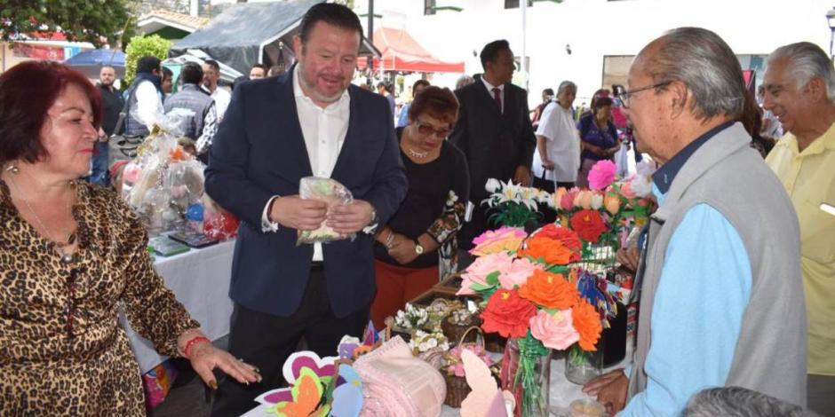 Se realiza la 'Primera Expo-Feria del Adulto Mayor' en Magdalena Contreras.